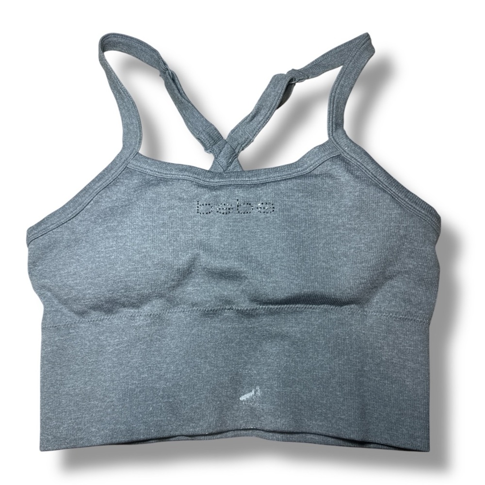 Bebe Charcoal Sports Bra